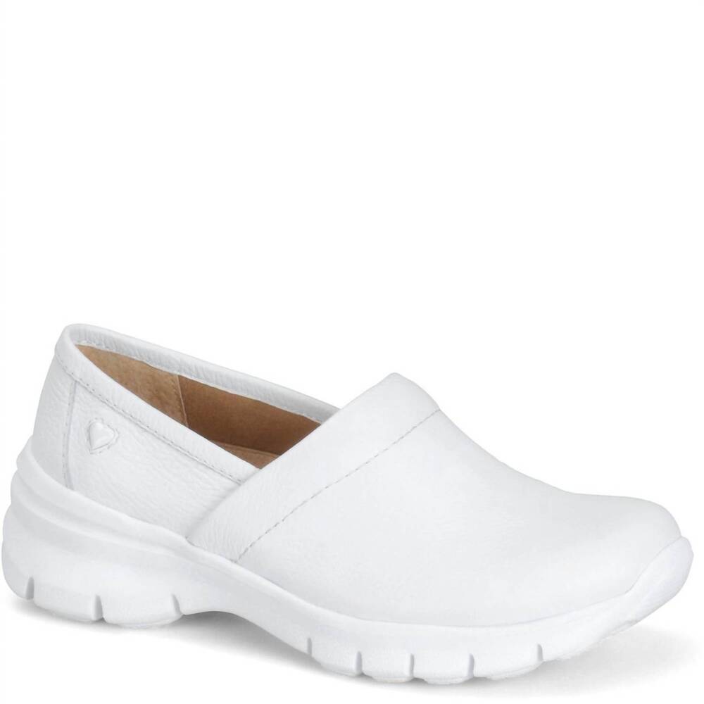NEW NURSE MATES women's libby clogs in white